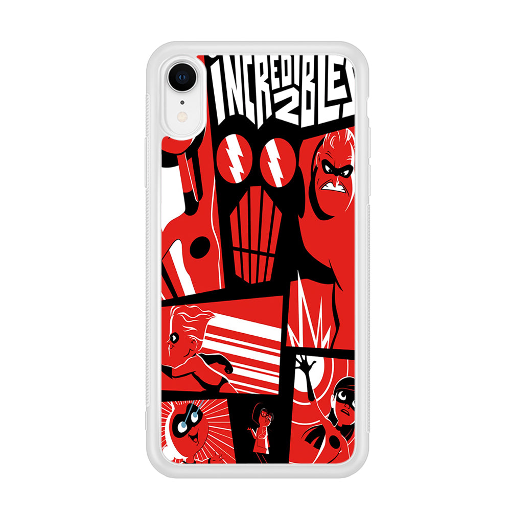 Incredibles Frame Red iPhone XR Case