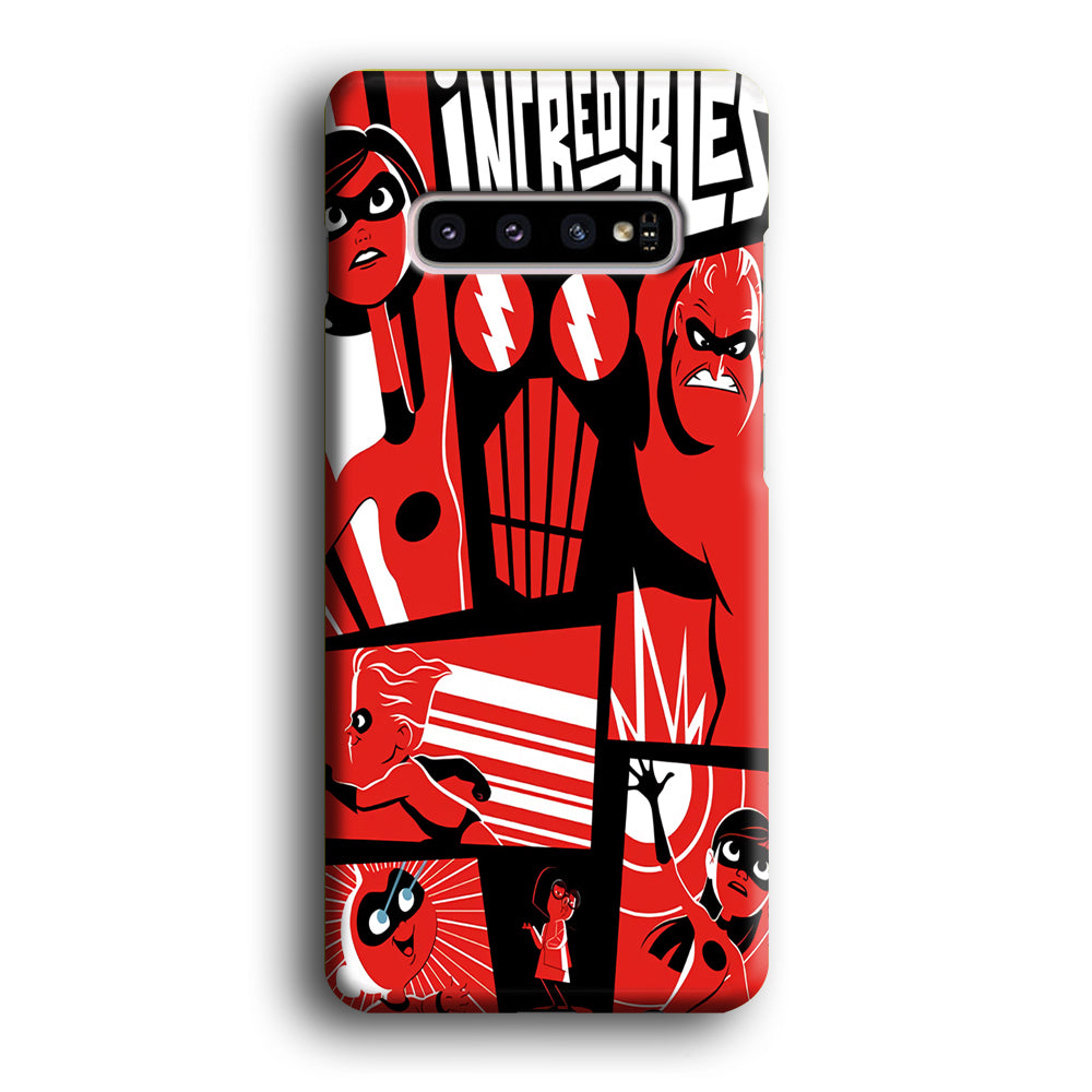 Incredibles Frame Red Samsung Galaxy S10 Case