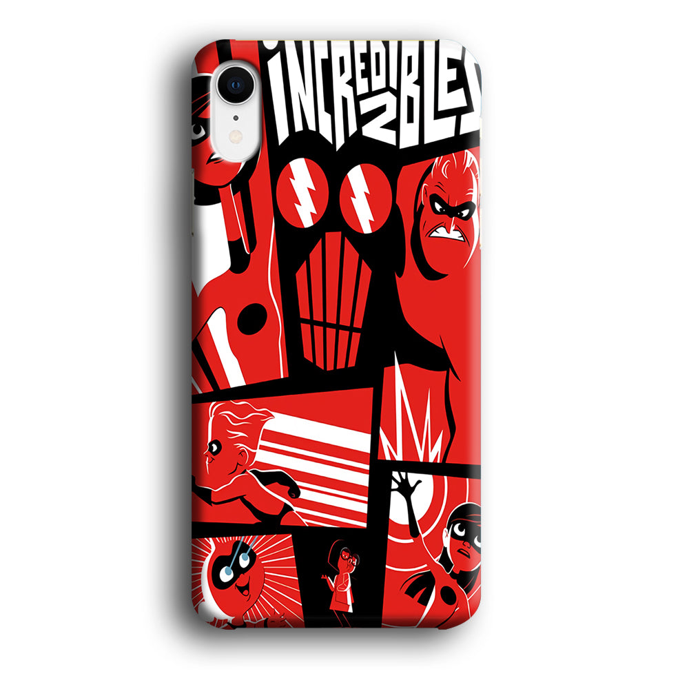 Incredibles Frame Red iPhone XR Case