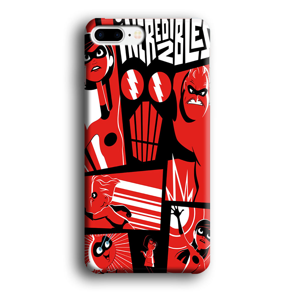 Incredibles Frame Red iPhone 7 Plus Case