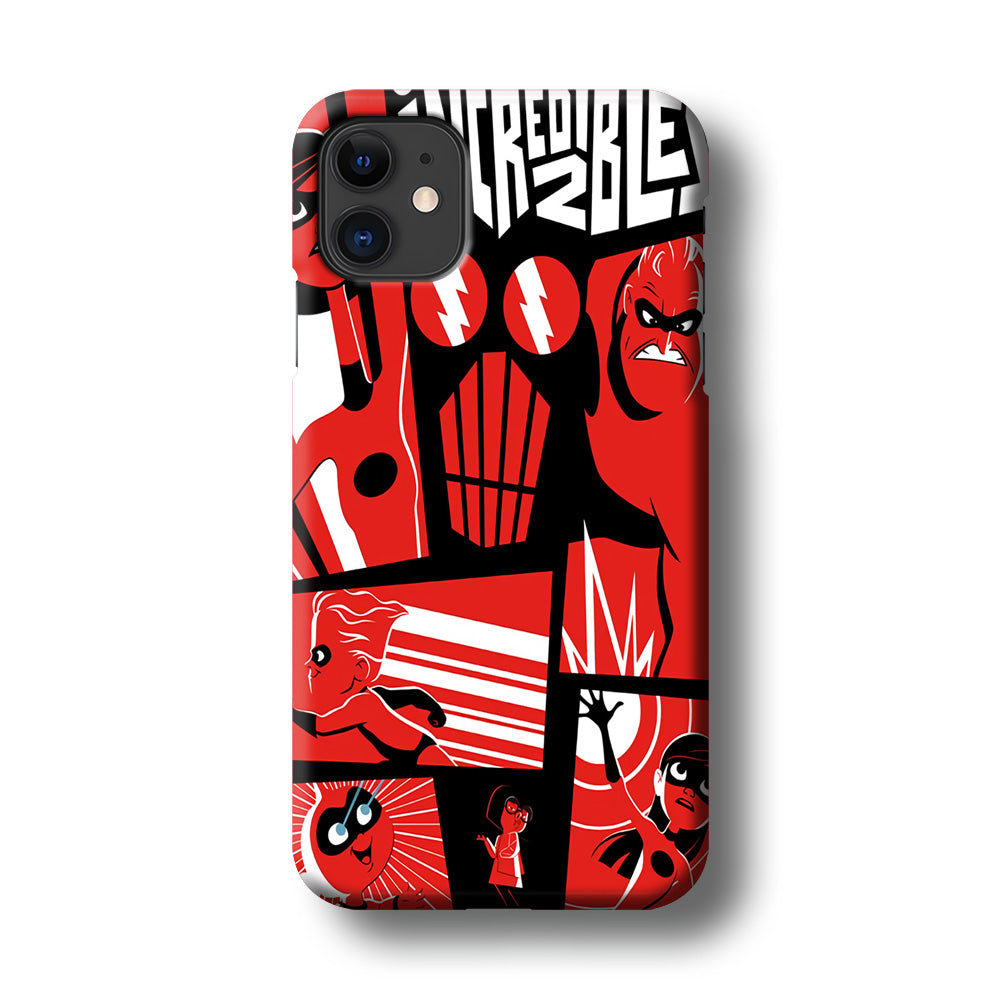 Incredibles Frame Red iPhone 11 Case