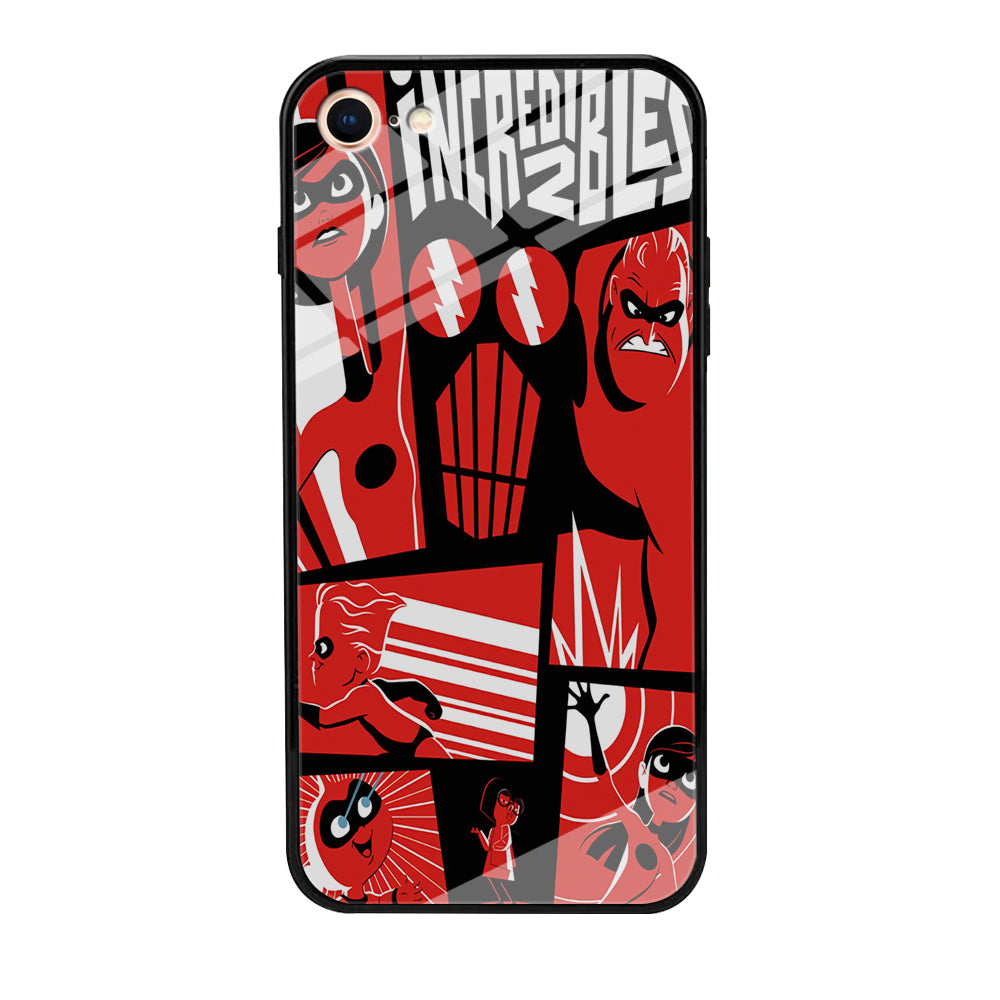 Incredibles Frame Red iPhone 8 Case