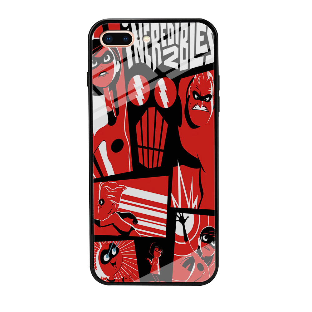 Incredibles Frame Red iPhone 8 Plus Case