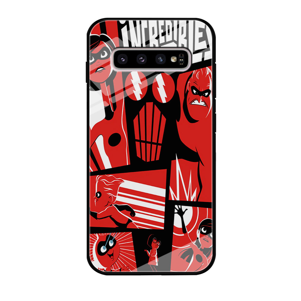 Incredibles Frame Red Samsung Galaxy S10 Case