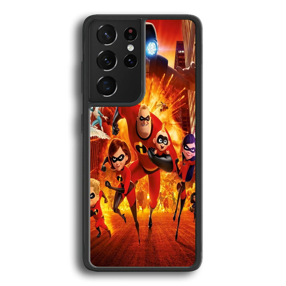 Incredibles Poster Samsung Galaxy S21 Ultra Case