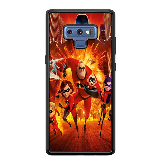 Incredibles Poster Samsung Galaxy Note 9 Case
