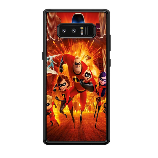 Incredibles Poster Samsung Galaxy Note 8 Case
