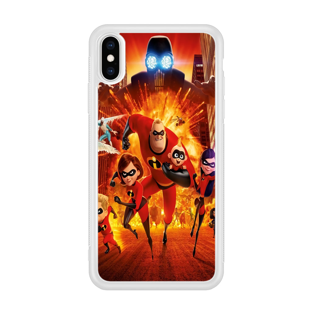 Incredibles Poster iPhone X Case