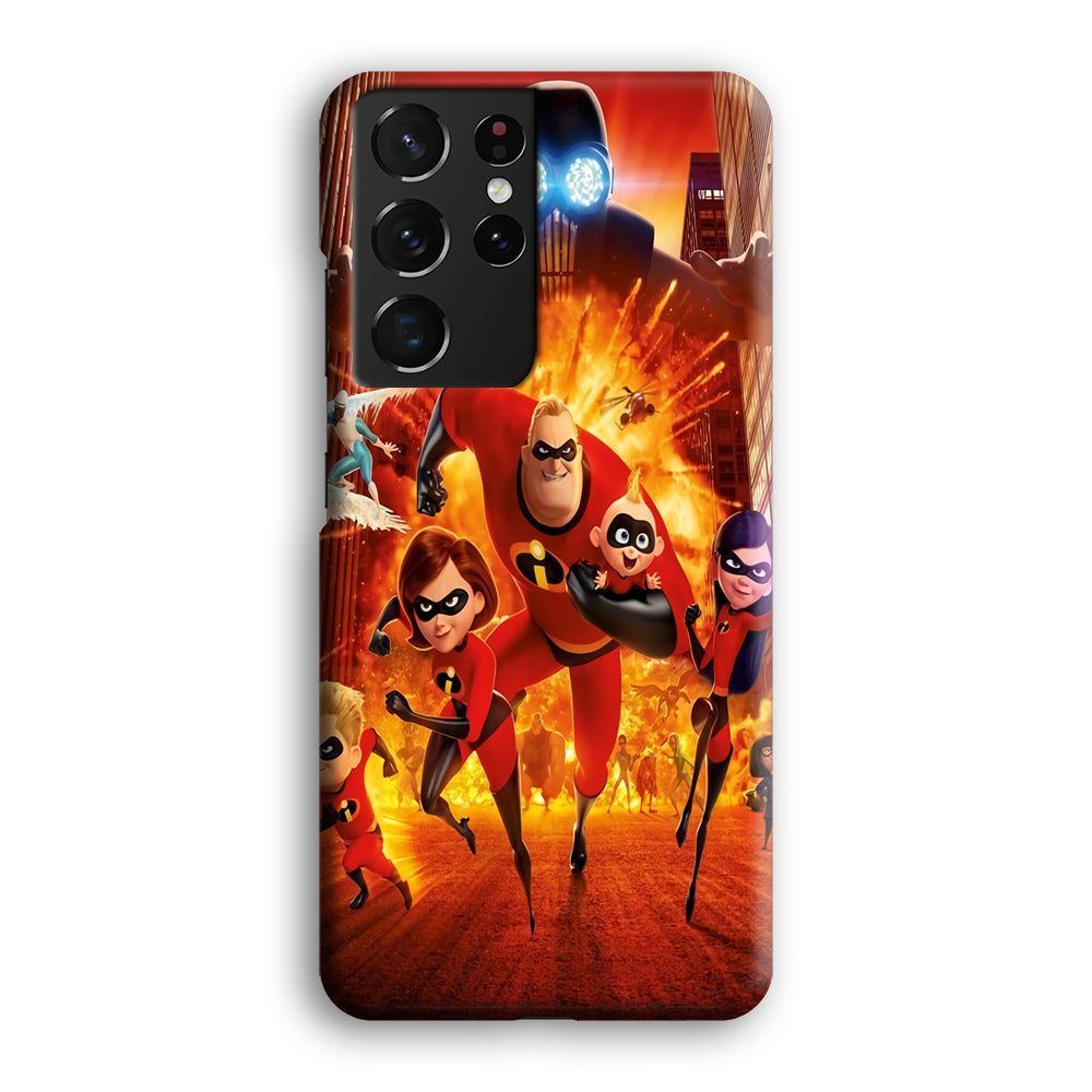 Incredibles Poster Samsung Galaxy S21 Ultra Case