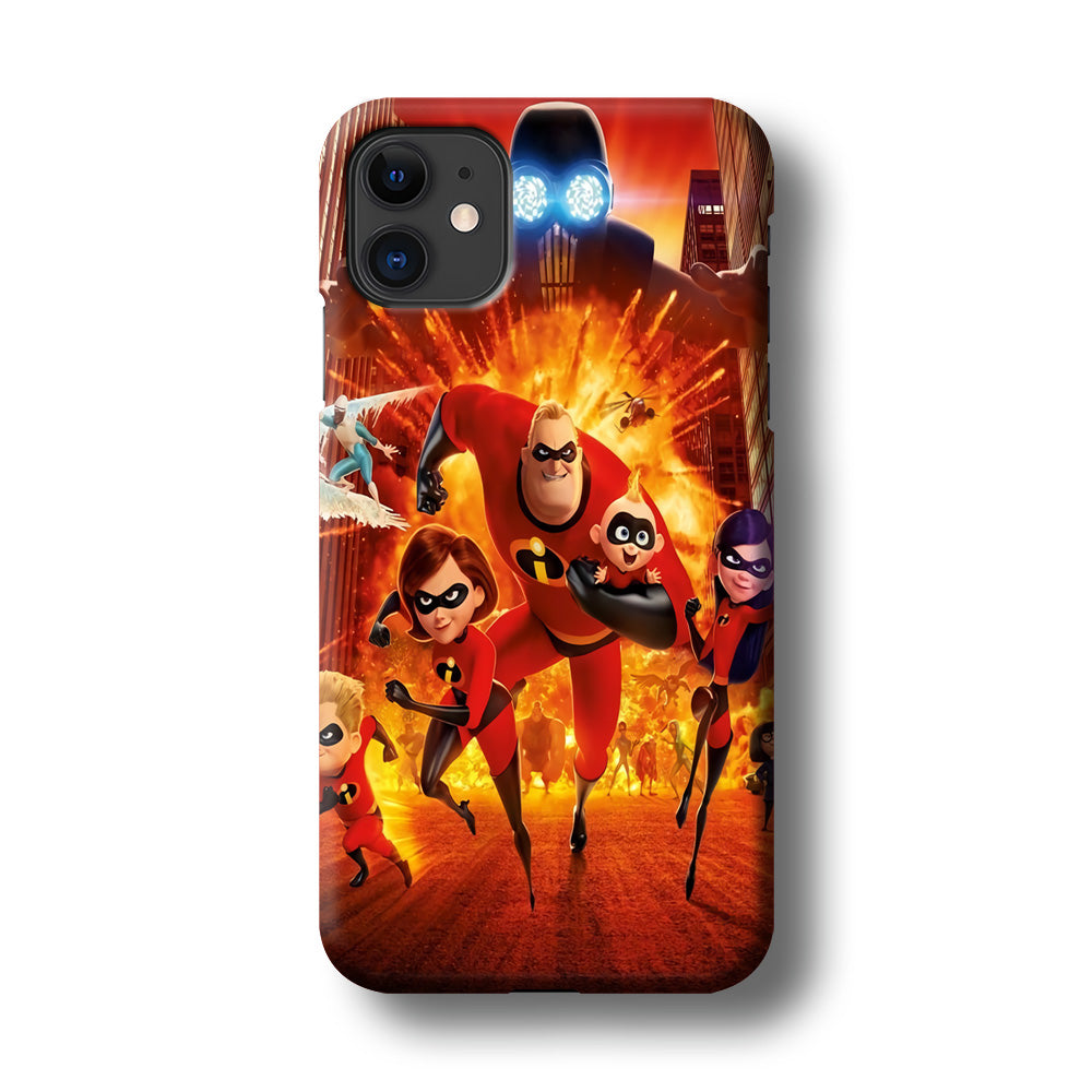 Incredibles Poster iPhone 11 Case