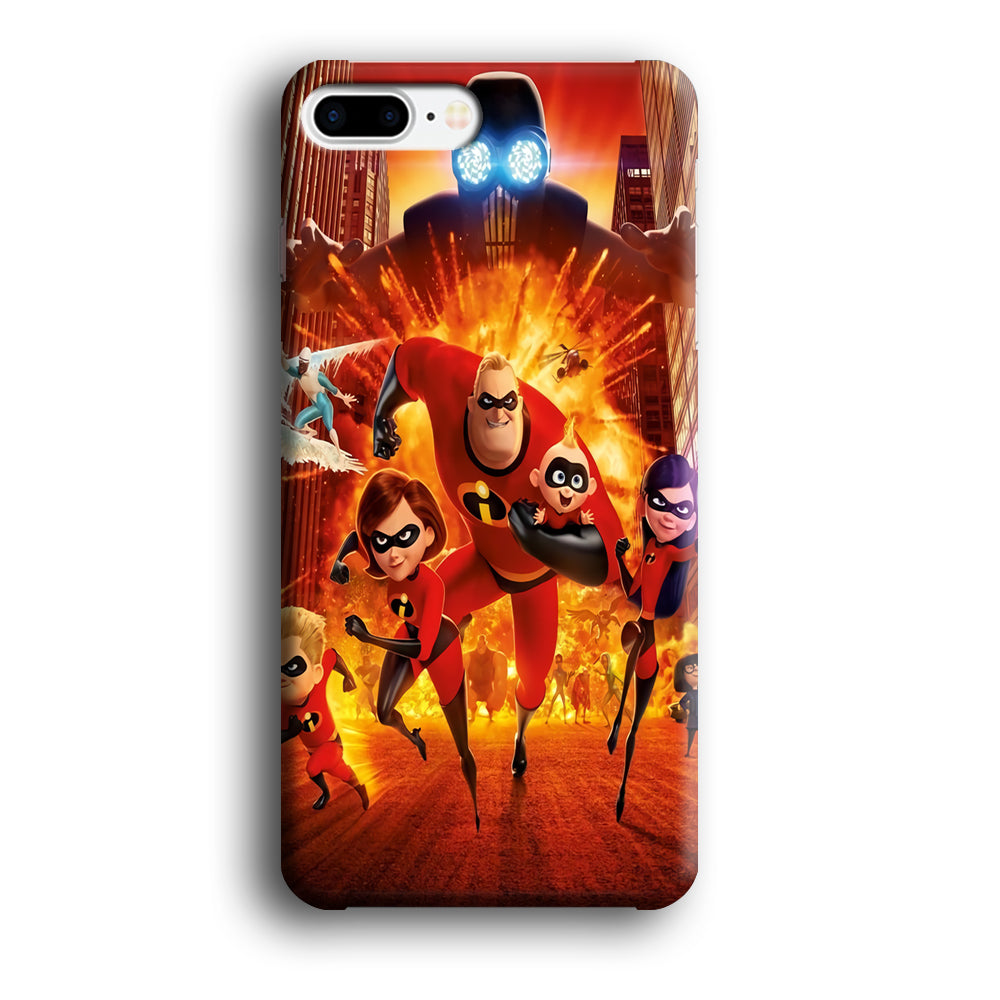 Incredibles Poster iPhone 8 Plus Case