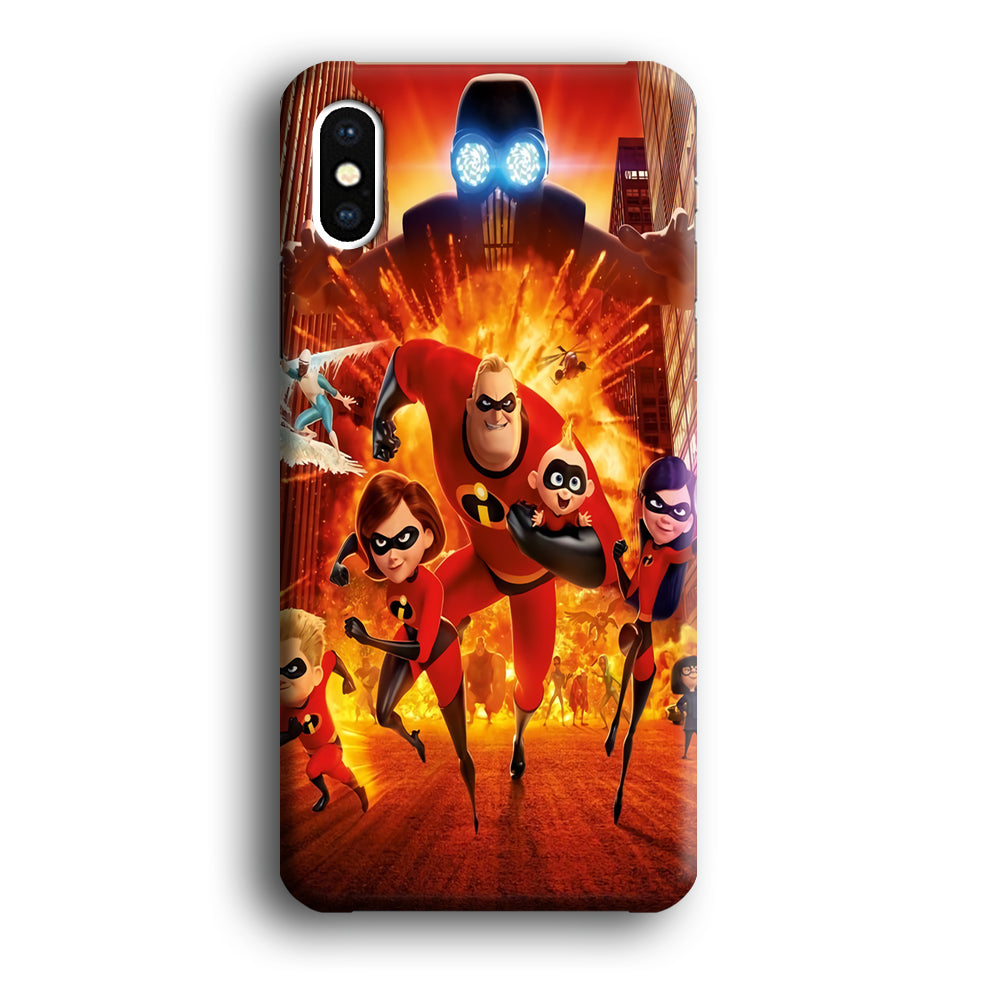 Incredibles Poster iPhone X Case