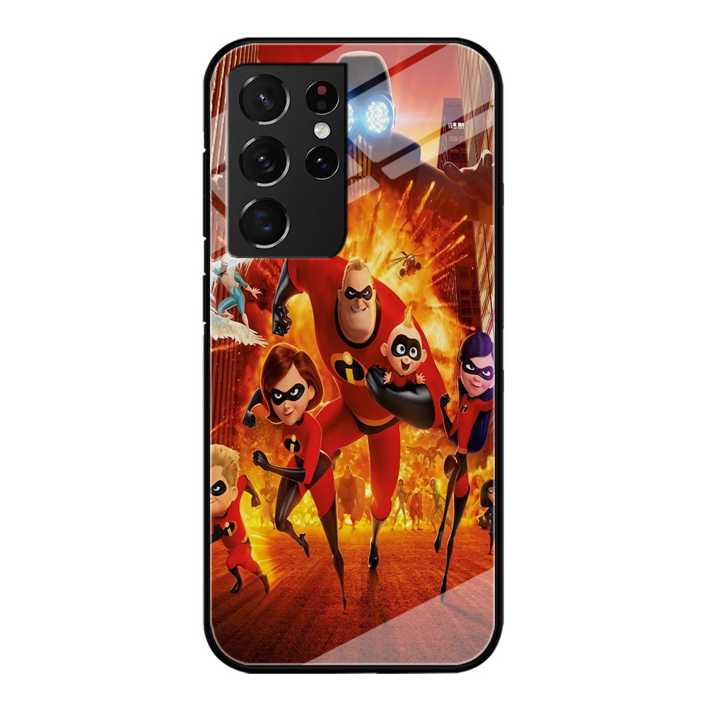 Incredibles Poster Samsung Galaxy S21 Ultra Case