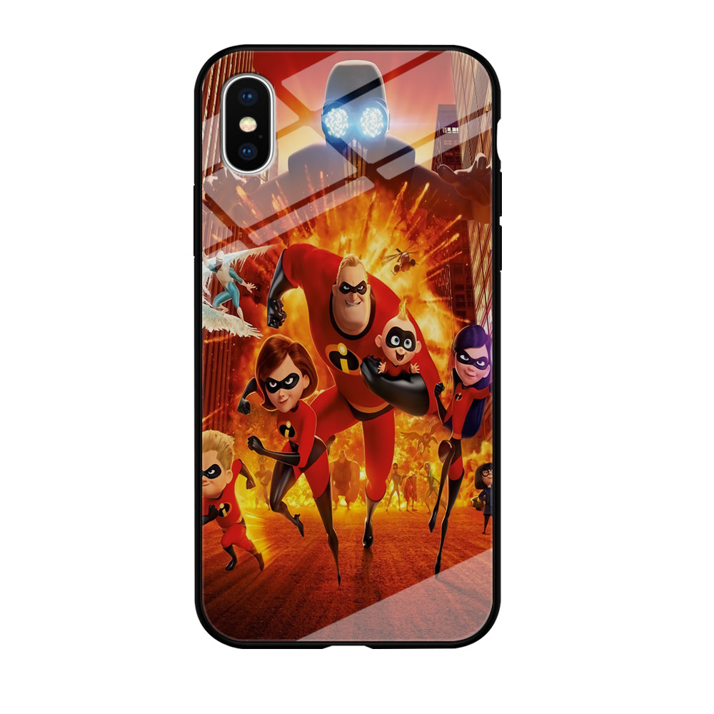 Incredibles Poster iPhone X Case