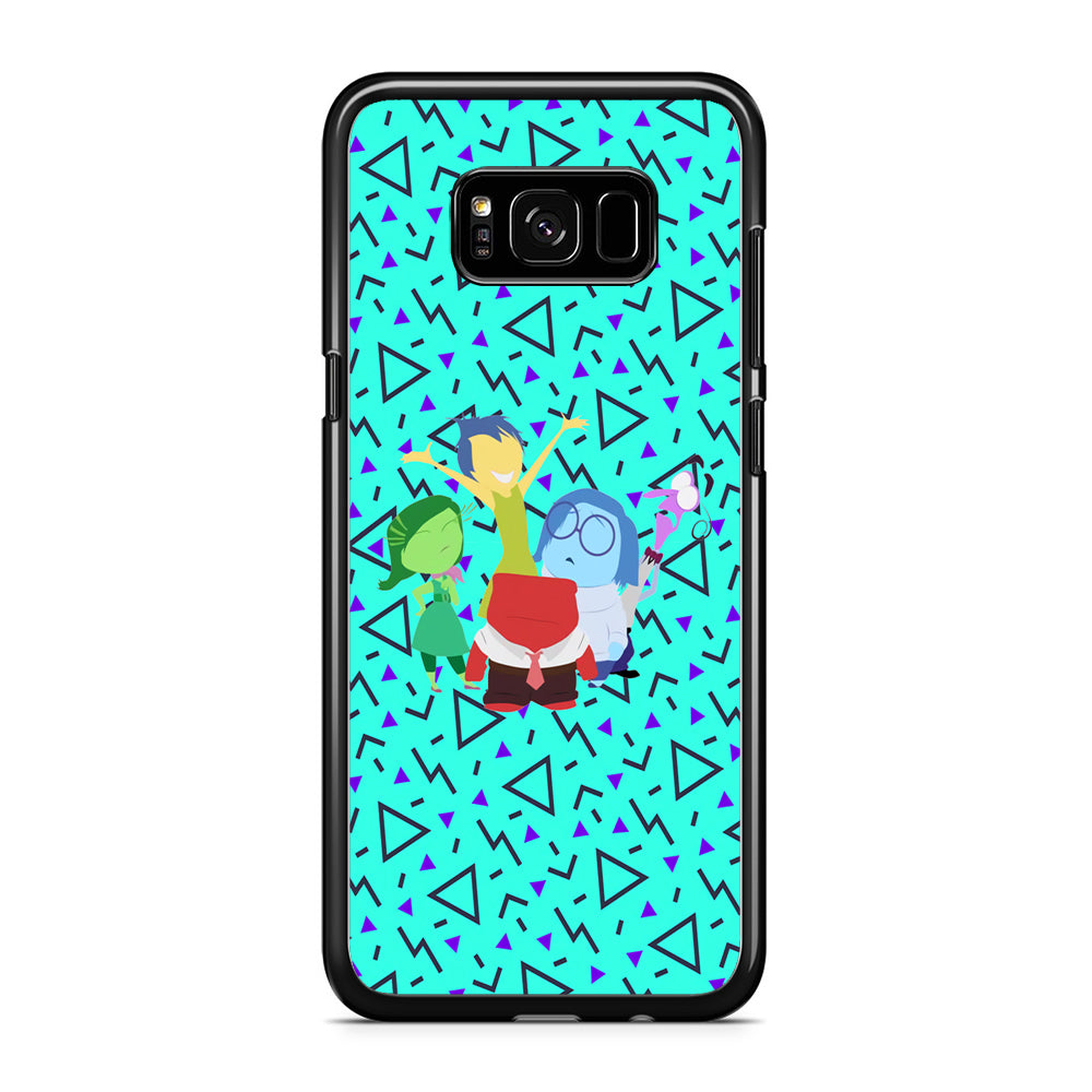 Inside Out Gathering After Work Samsung Galaxy S8 Plus Case Rubber Black (2D Case)