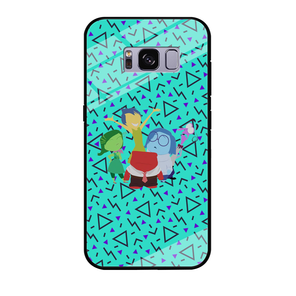 Inside Out Gathering After Work Samsung Galaxy S8 Plus Case Tempered Glass Case