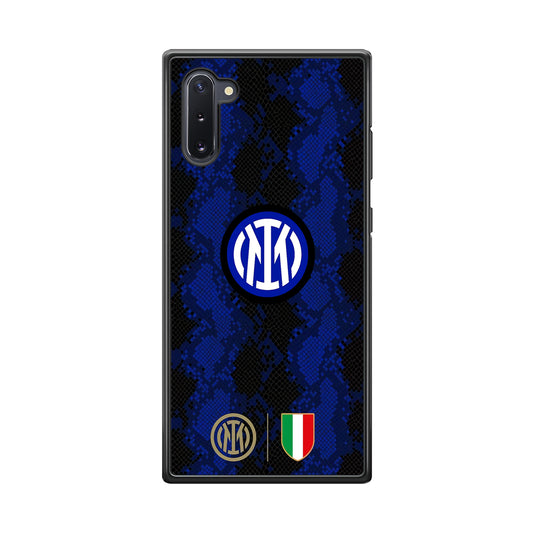 Internazionale Milano Pattern Jersey Samsung Galaxy Note 10 Case