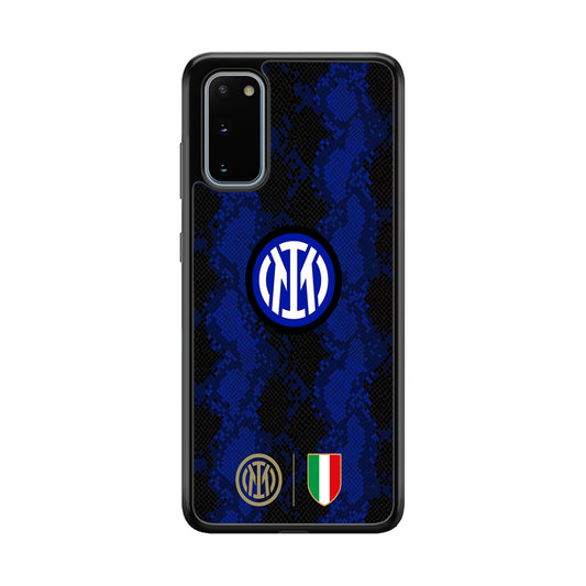 Internazionale Milano Pattern Jersey Samsung Galaxy S20 Case