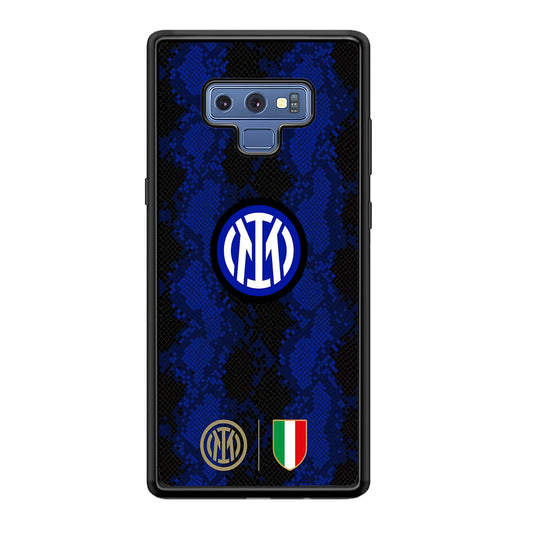 Internazionale Milano Pattern Jersey Samsung Galaxy Note 9 Case
