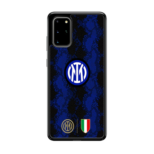 Internazionale Milano Pattern Jersey Samsung Galaxy S20 Plus Case