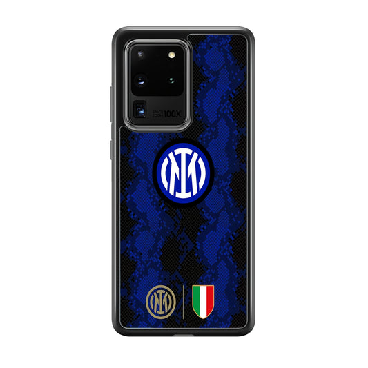 Internazionale Milano Pattern Jersey Samsung Galaxy S20 Ultra Case