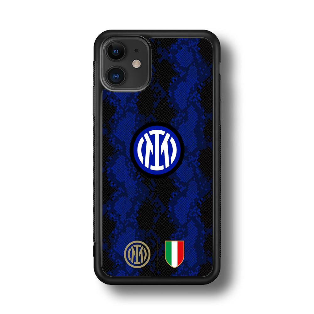 Internazionale Milano Pattern Jersey iPhone 11 Case