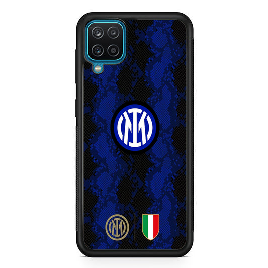 Internazionale Milano Pattern Jersey Samsung Galaxy A12 Case