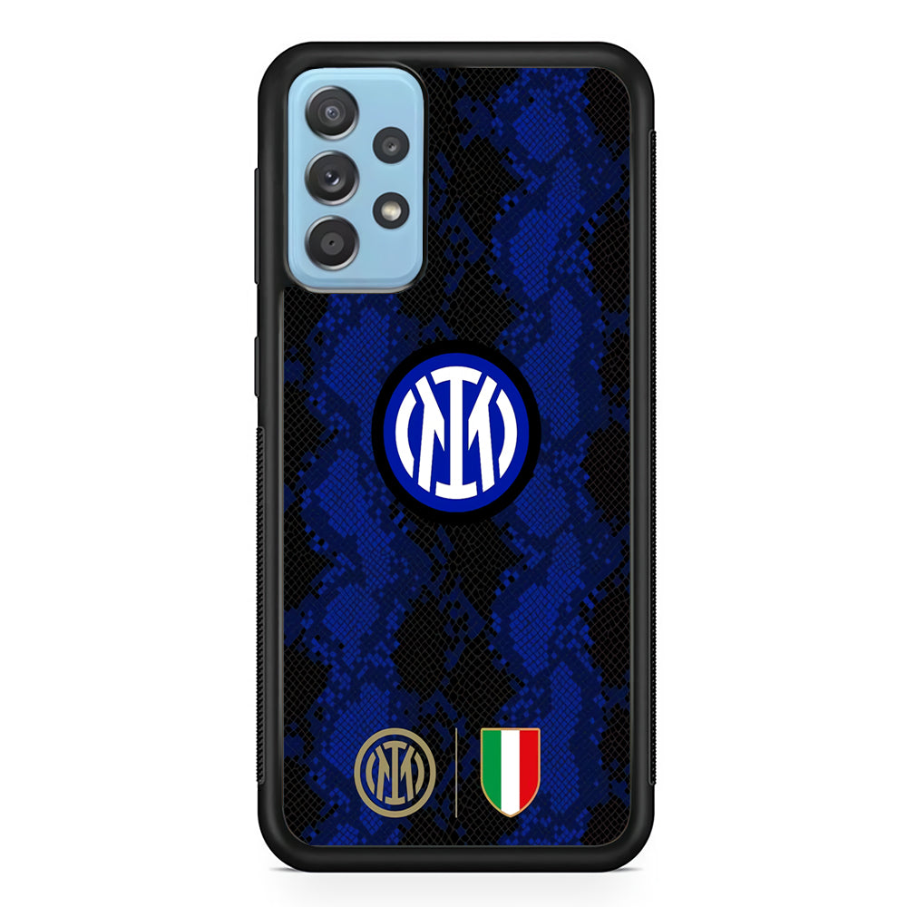 Internazionale Milano Pattern Jersey Samsung Galaxy A52 Case