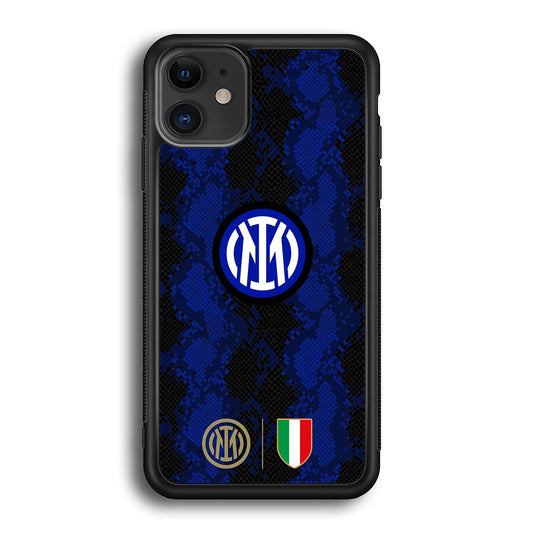 Internazionale Milano Pattern Jersey iPhone 12 Case