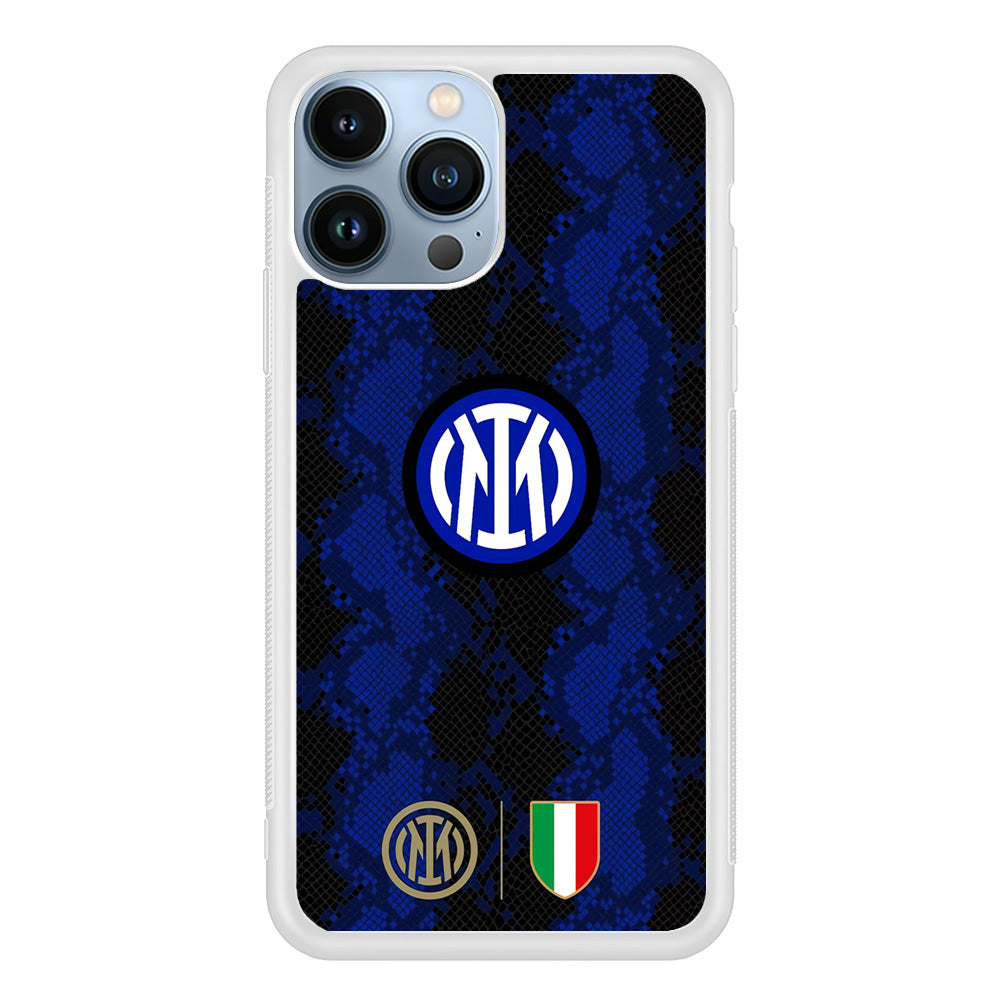 Internazionale Milano Pattern Jersey iPhone 13 Pro Max Case