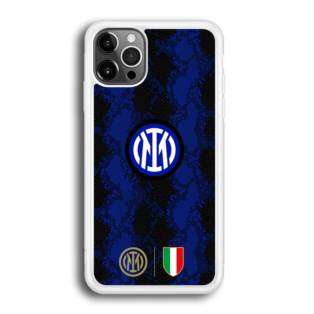 Internazionale Milano Pattern Jersey iPhone 12 Pro Case