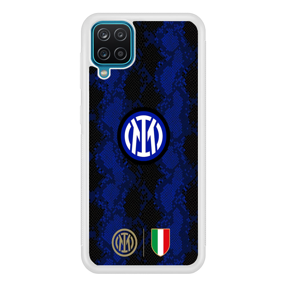 Internazionale Milano Pattern Jersey Samsung Galaxy A12 Case