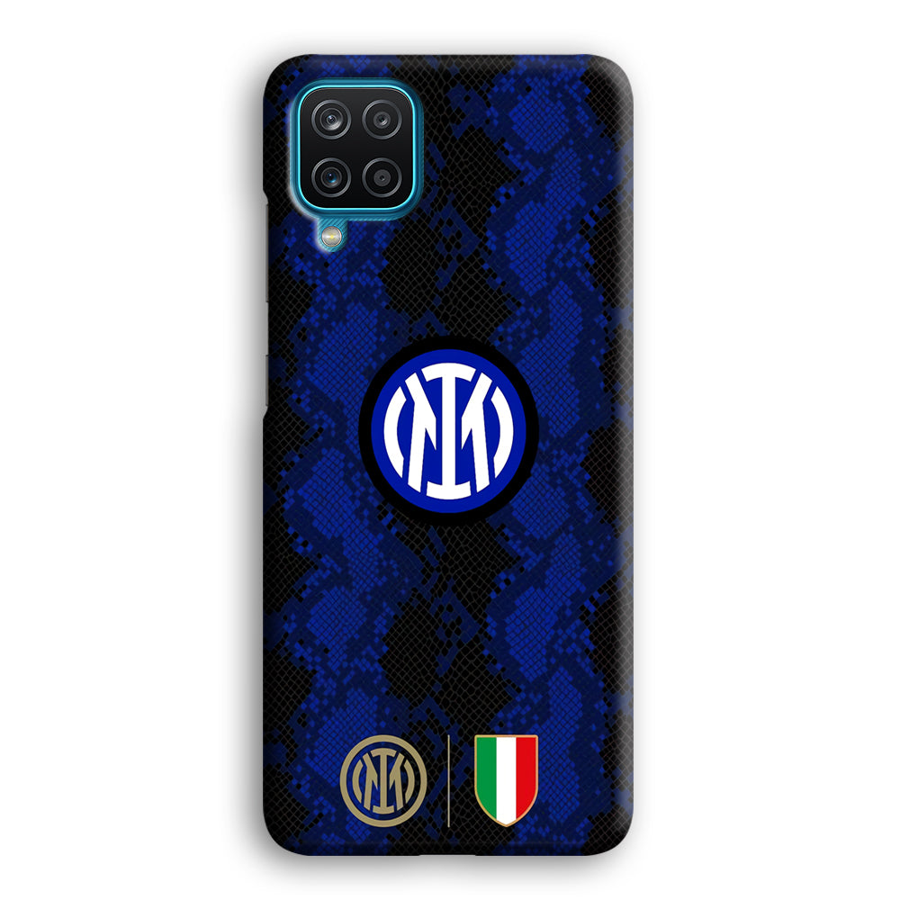 Internazionale Milano Pattern Jersey Samsung Galaxy A12 Case