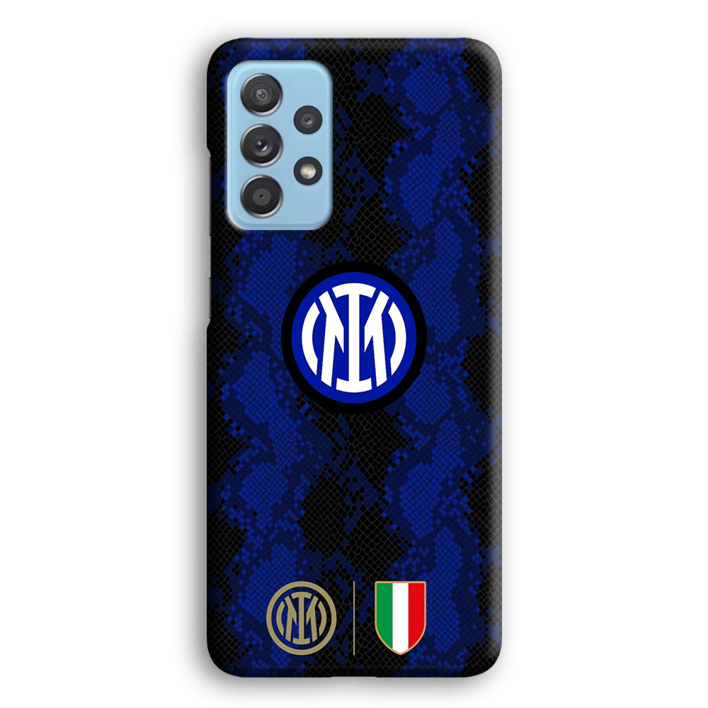 Internazionale Milano Pattern Jersey Samsung Galaxy A52 Case