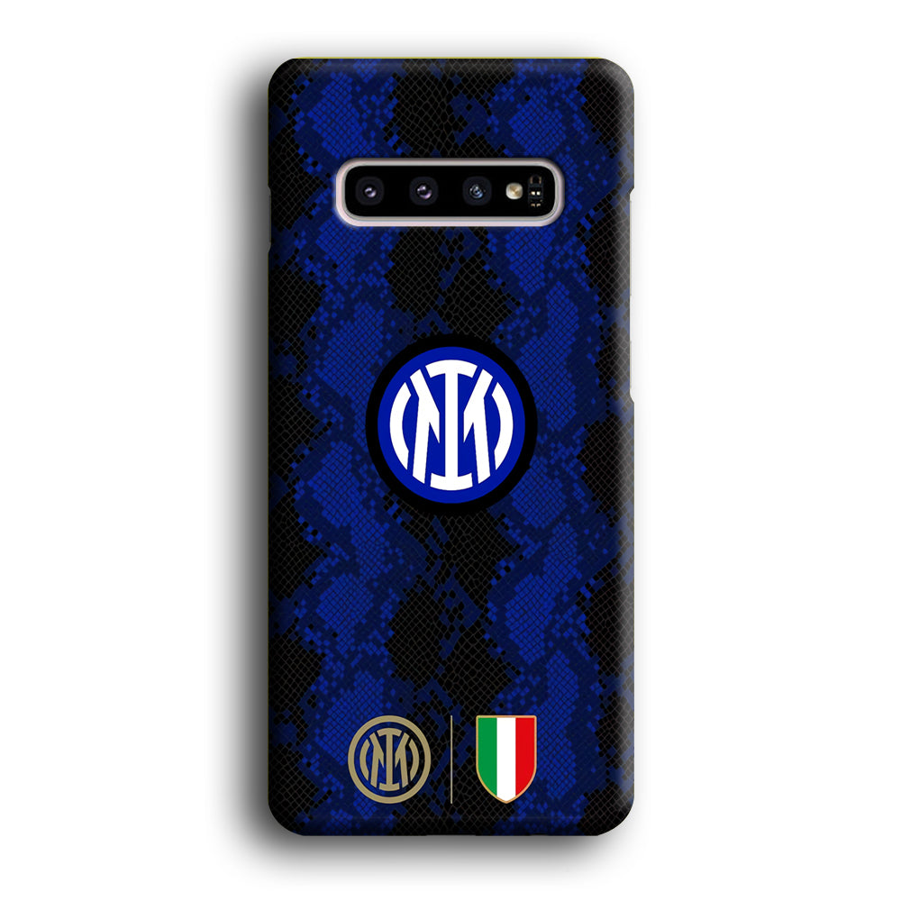 Internazionale Milano Pattern Jersey Samsung Galaxy S10 Case