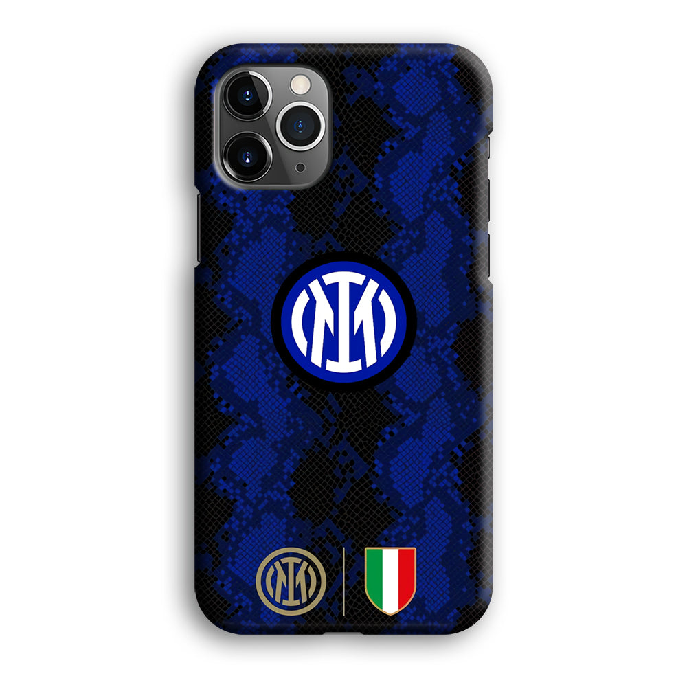 Internazionale Milano Pattern Jersey iPhone 12 Pro Case