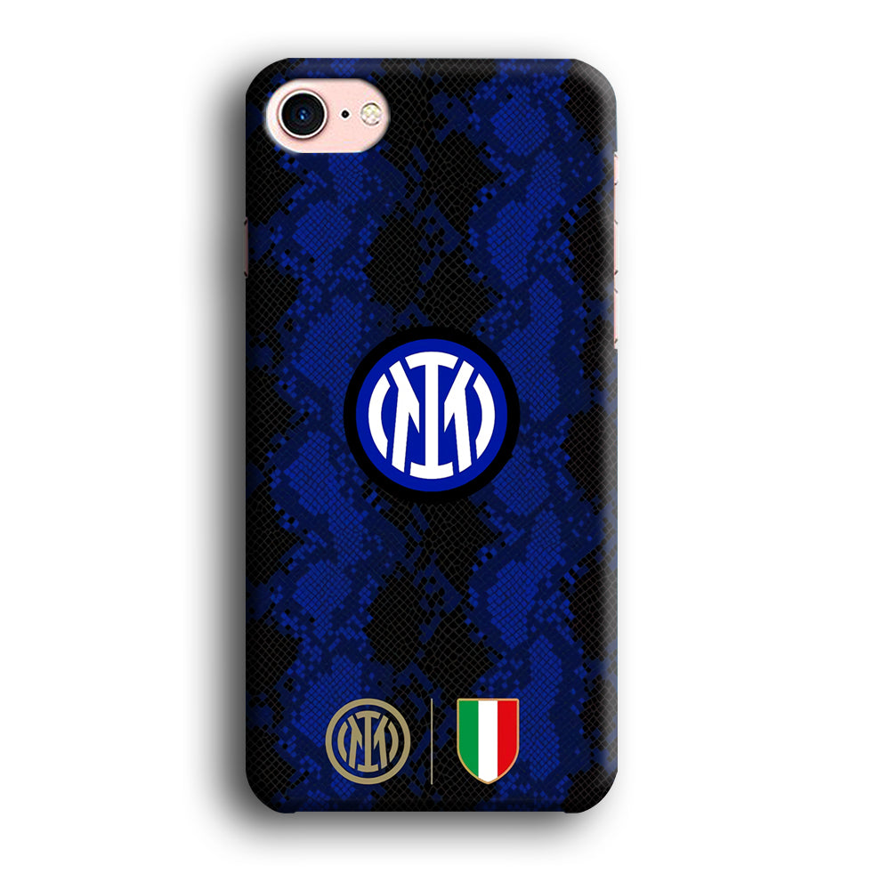 Internazionale Milano Pattern Jersey iPhone 8 Case