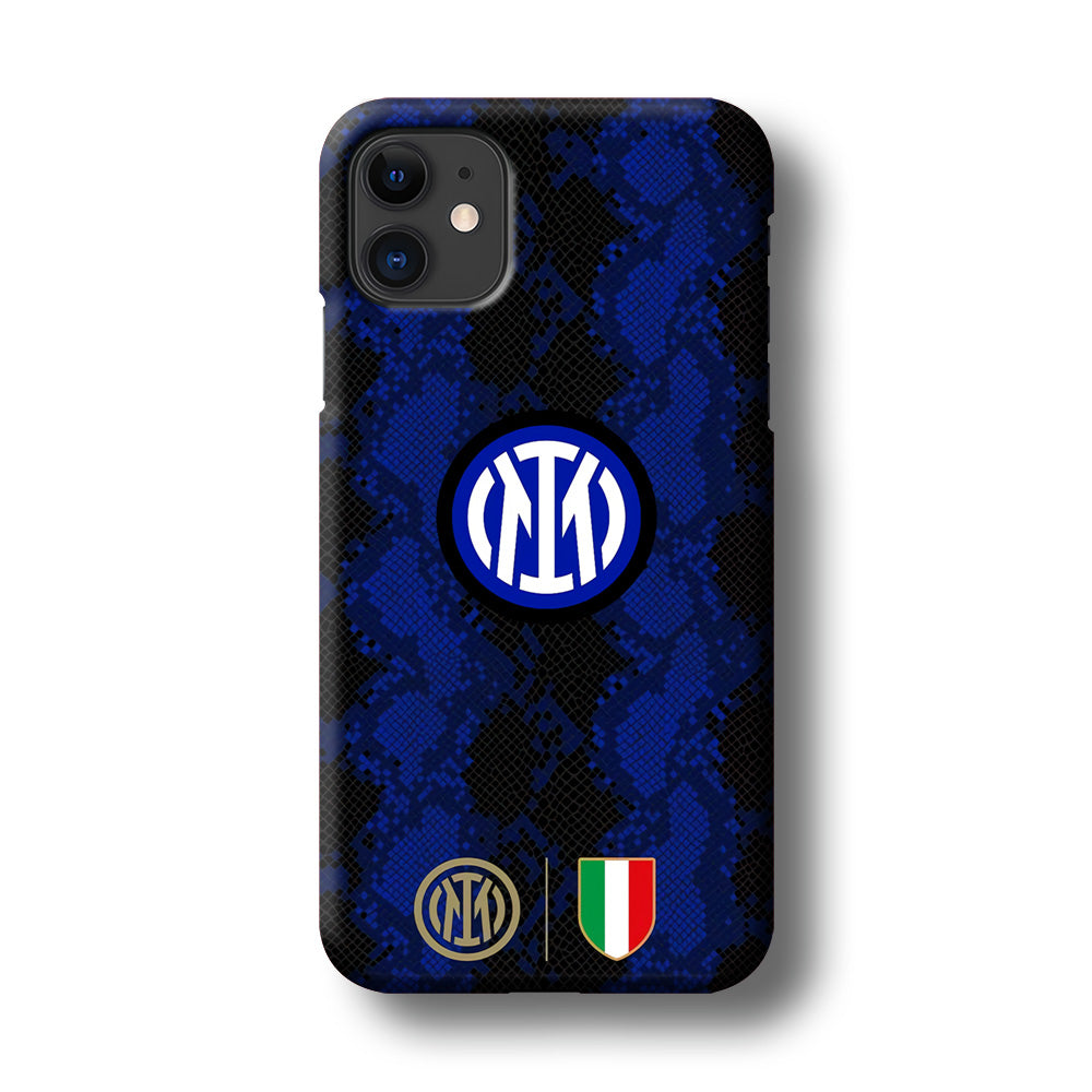 Internazionale Milano Pattern Jersey iPhone 11 Case