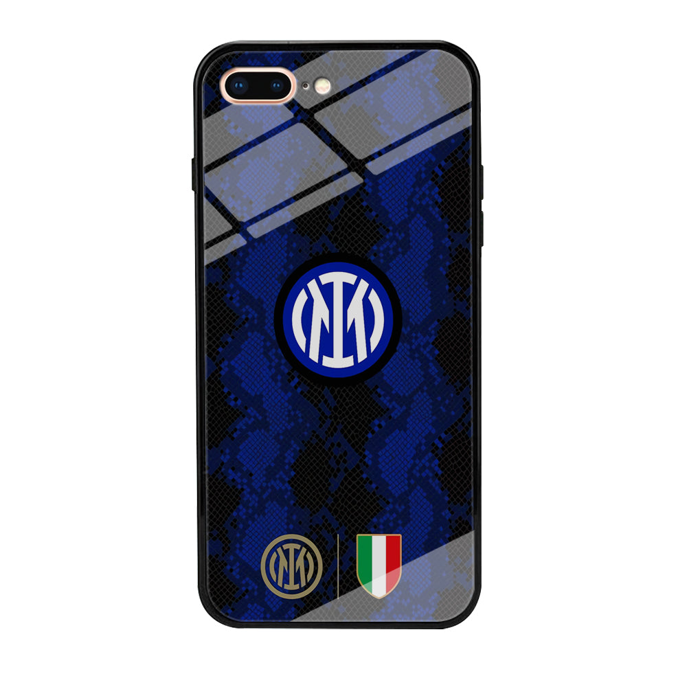 Internazionale Milano Pattern Jersey iPhone 8 Plus Case