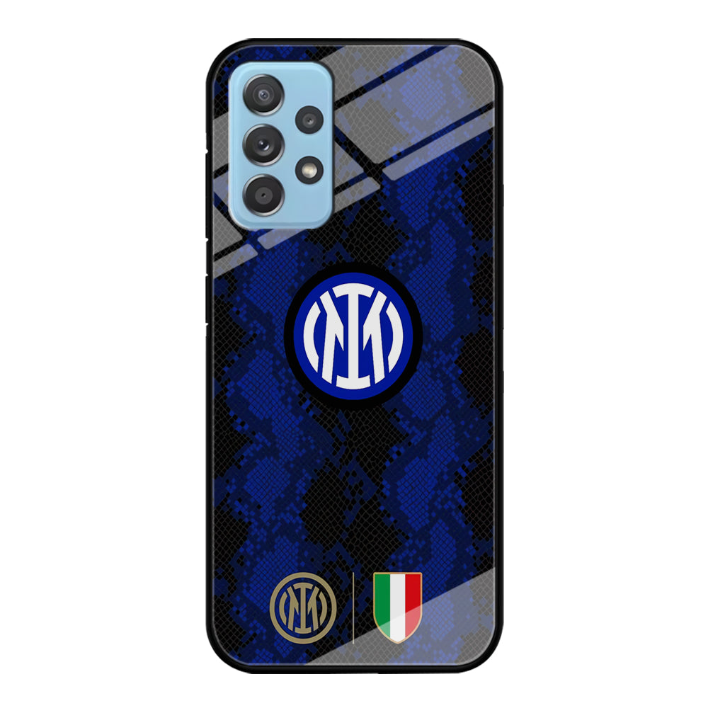 Internazionale Milano Pattern Jersey Samsung Galaxy A52 Case