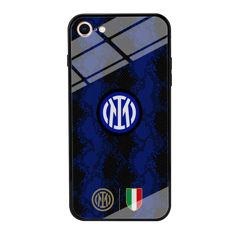 Internazionale Milano Pattern Jersey iPhone 8 Case