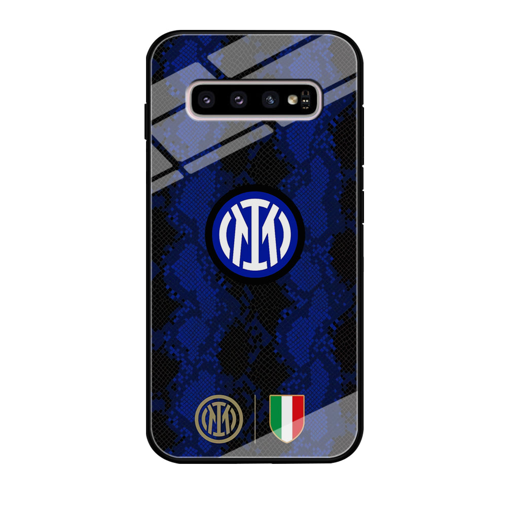 Internazionale Milano Pattern Jersey Samsung Galaxy S10 Case