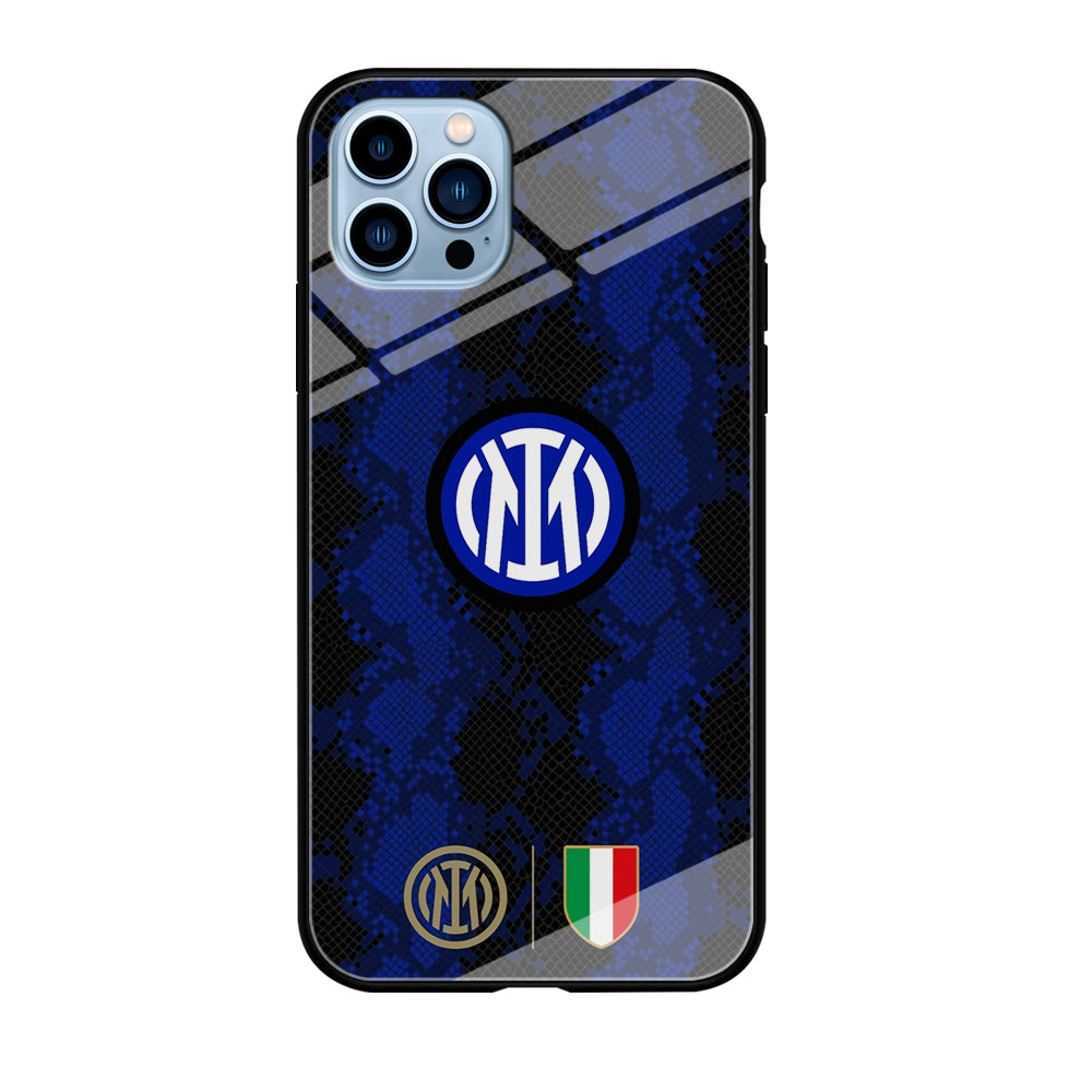Internazionale Milano Pattern Jersey iPhone 12 Pro Case