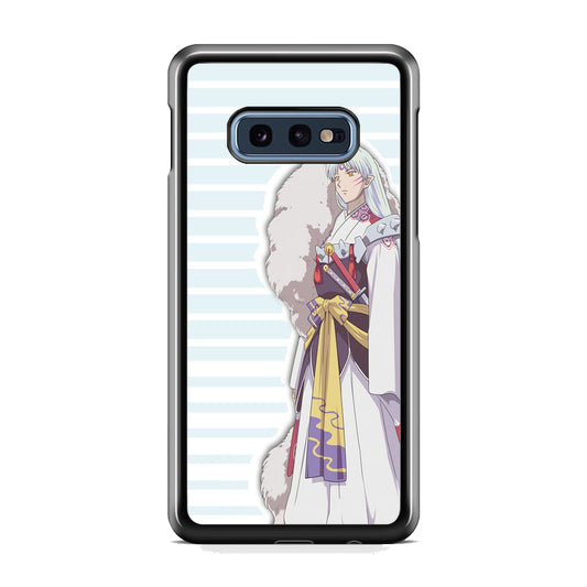 Inuyasha Sesshomaru Stripe Samsung Galaxy S10E Case