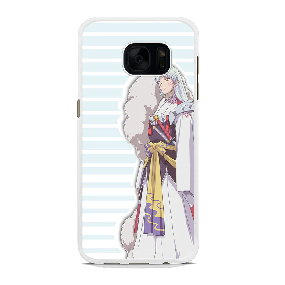 Inuyasha Sesshomaru Stripe Samsung Galaxy S7 Edge Case