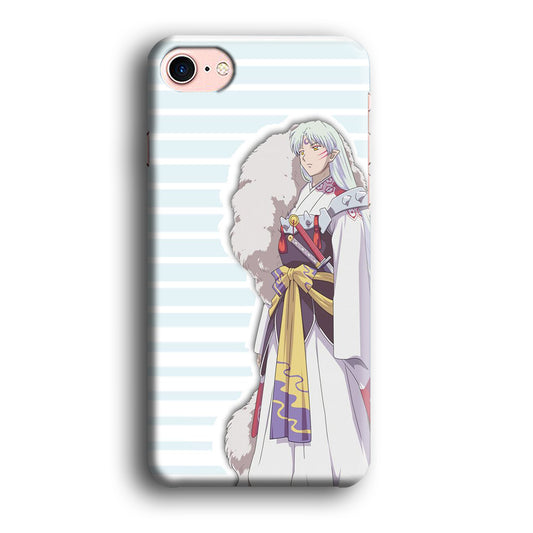 Inuyasha Sesshomaru Stripe iPhone 8 Case