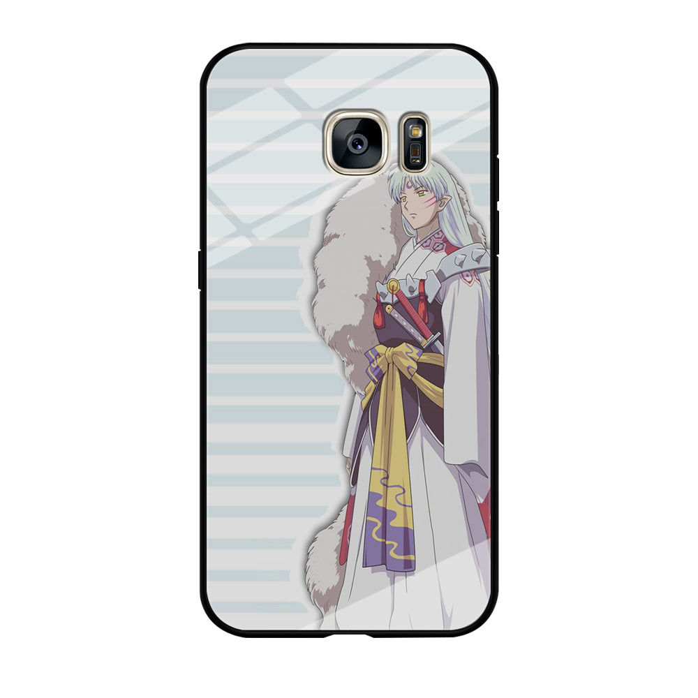 Inuyasha Sesshomaru Stripe Samsung Galaxy S7 Edge Case