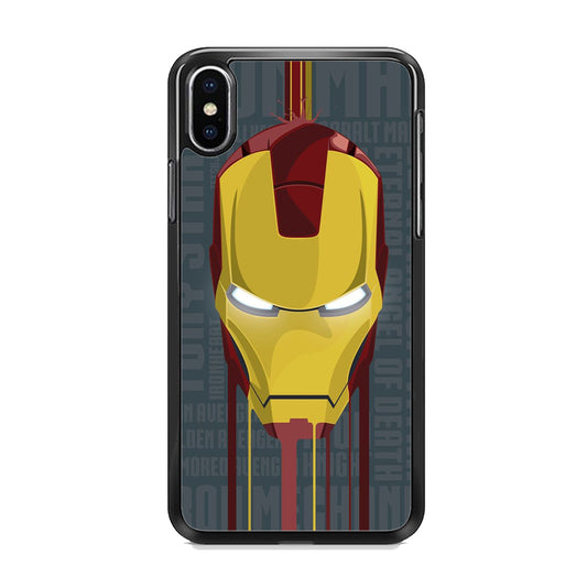 Ironman Mask iPhone X Case