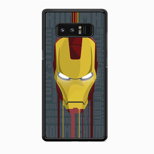 Ironman Mask Samsung Galaxy Note 8 Case