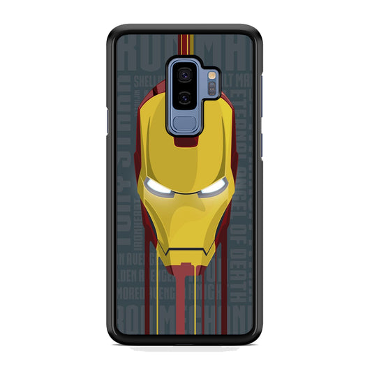 Ironman Mask Samsung Galaxy S9 Plus Case